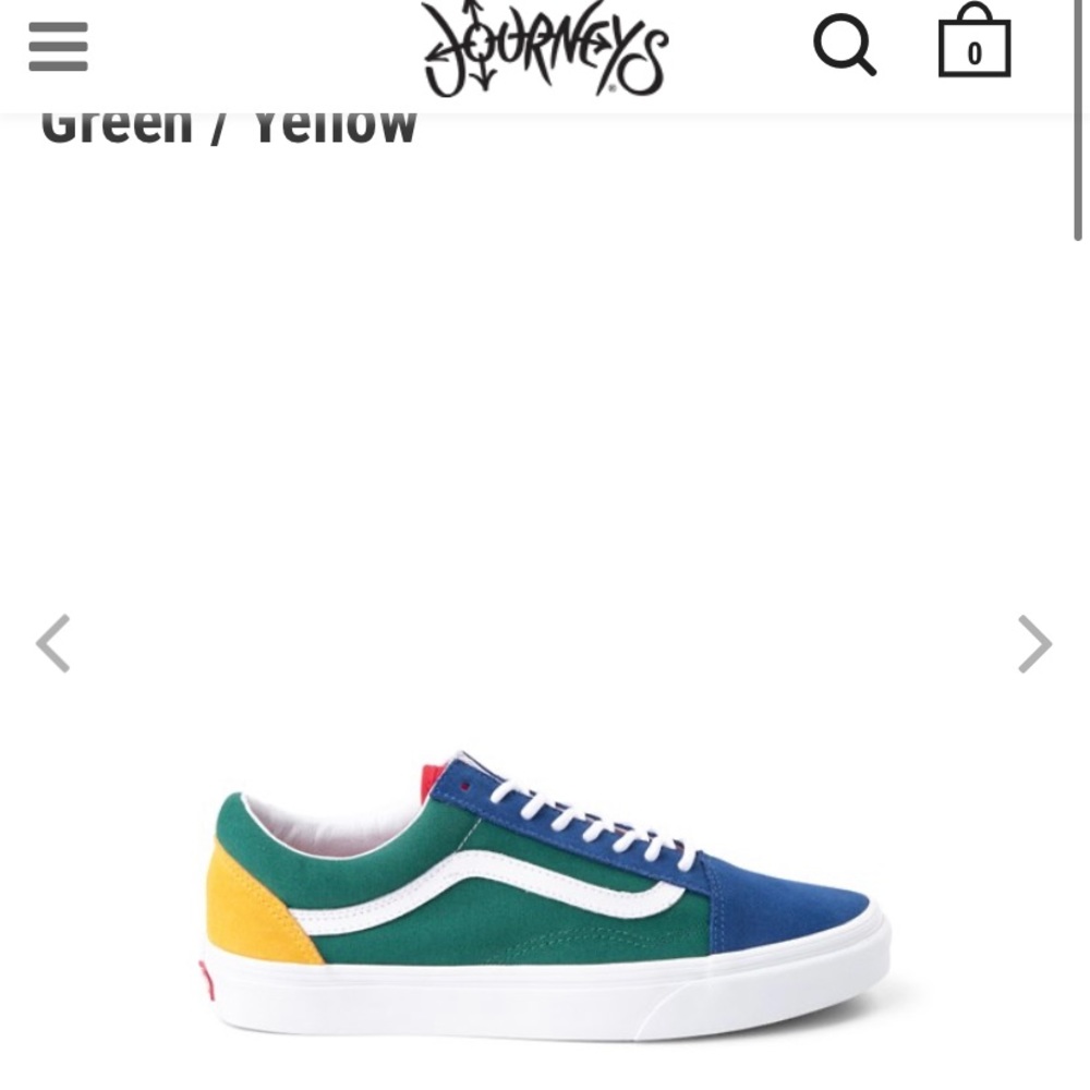 Multicolor okd skool vans